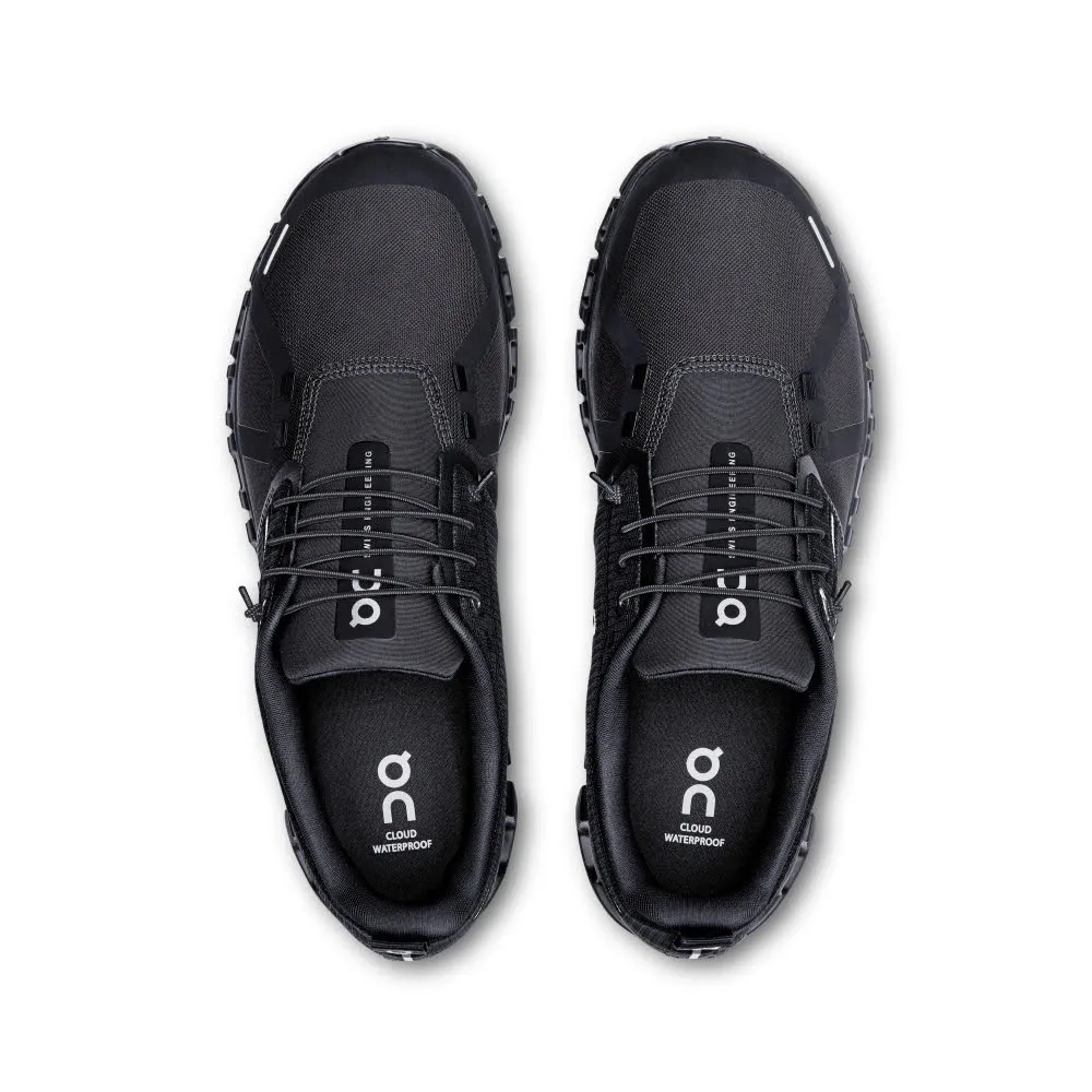 ON CLOUD 6 Waterproof Herren Sneaker Low wasserdicht Freizeitschuhe black/black