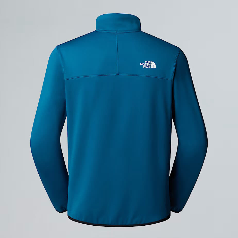 The North Face Crest Fleece Herren Fleecejacke Skirolli blau Bild 2 The North Face Crest Fleece Herren Fleecejacke Skirolli blau