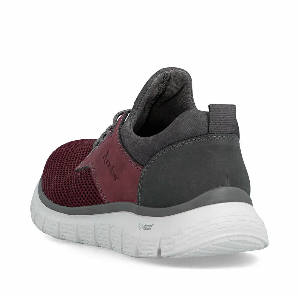 Rieker Herren Slipper rot
