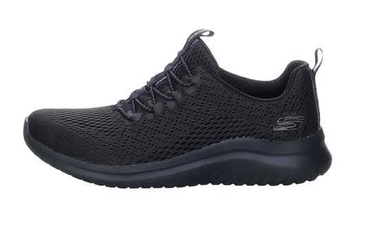 Skechers ULTRA FLEX 2.0 Damen Sneaker Sportschuh Schnürschuh schwarz