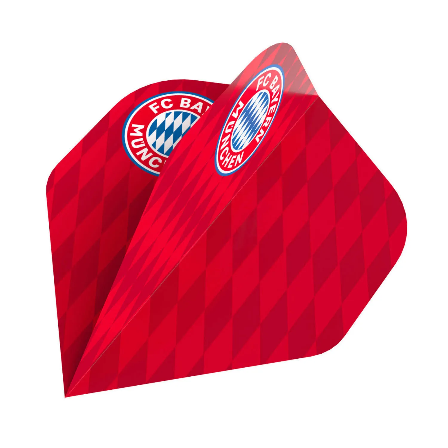 Embassy Sports BULL'S FC Bayern München Flight Collection Standard Dart Flights rot