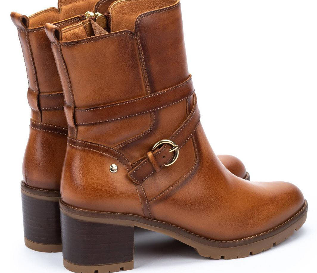 Pikolinos LLanes Damen Stiefel Stiefeletten braun