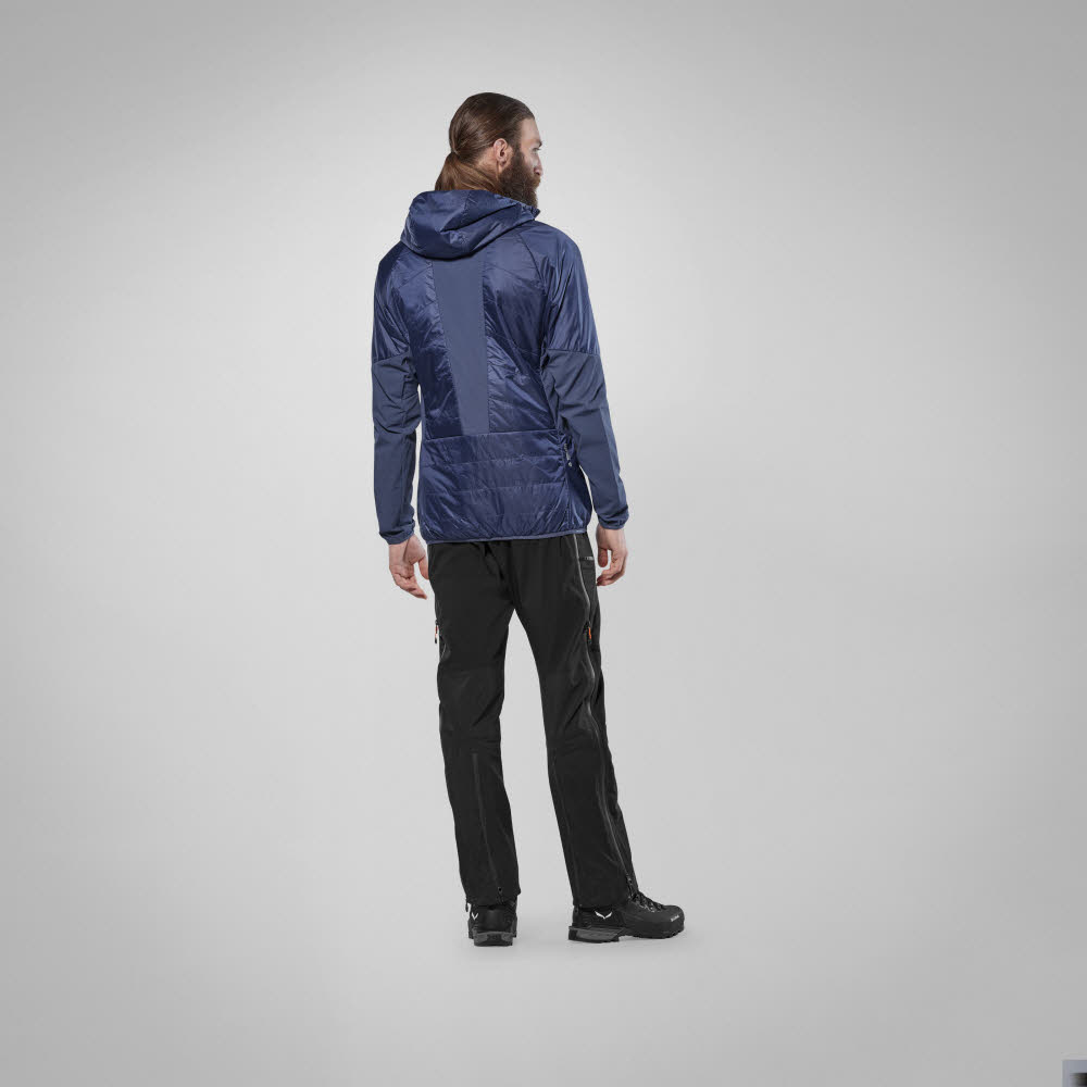 SALEWA Ortles Hybrid TirolWool Responsive Wanderjacke Herren blau