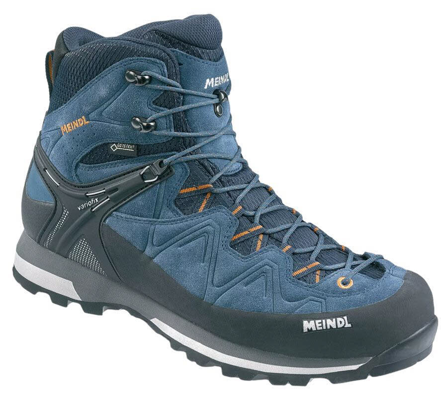 Meindl Tonale GTX Herren Wanderschuhe Trekkingschuhe High jeans/orange