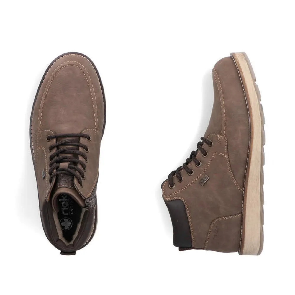 Rieker Schnürstiefel braun Herren