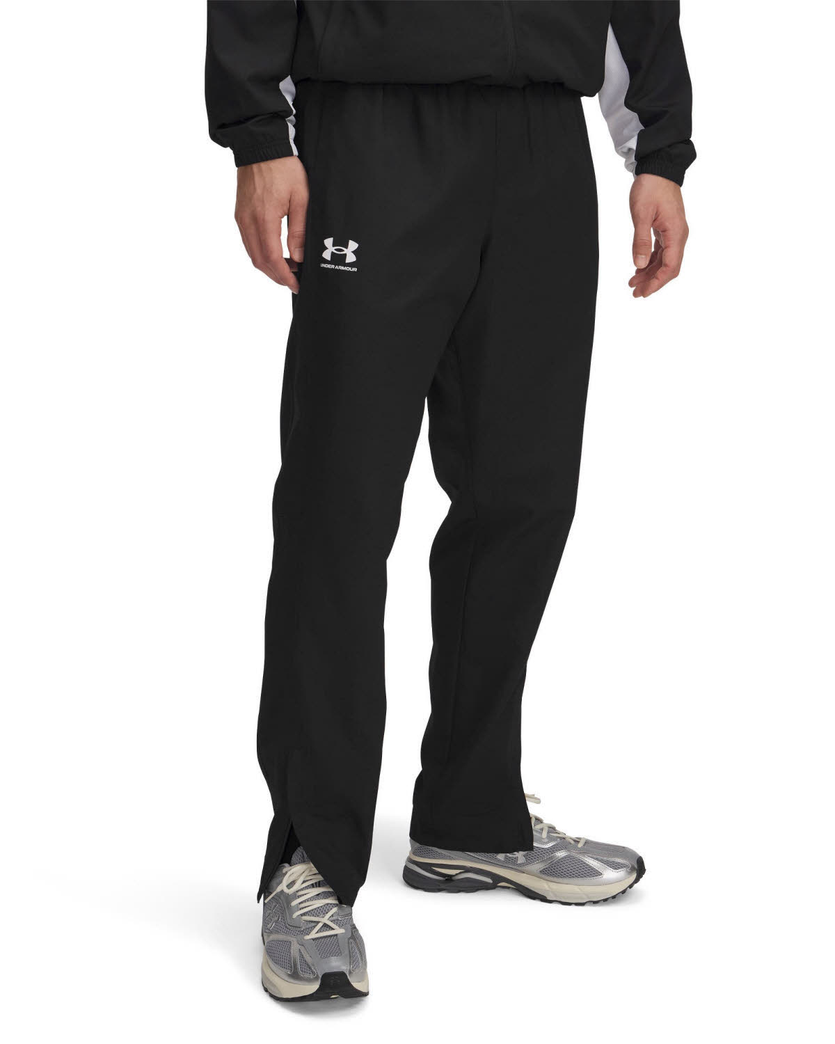 Under Armour UA RIVAL WVN WINDBREAKER PNT-BLU Herren Jogginghose Trainingshose Sporthose schwarz