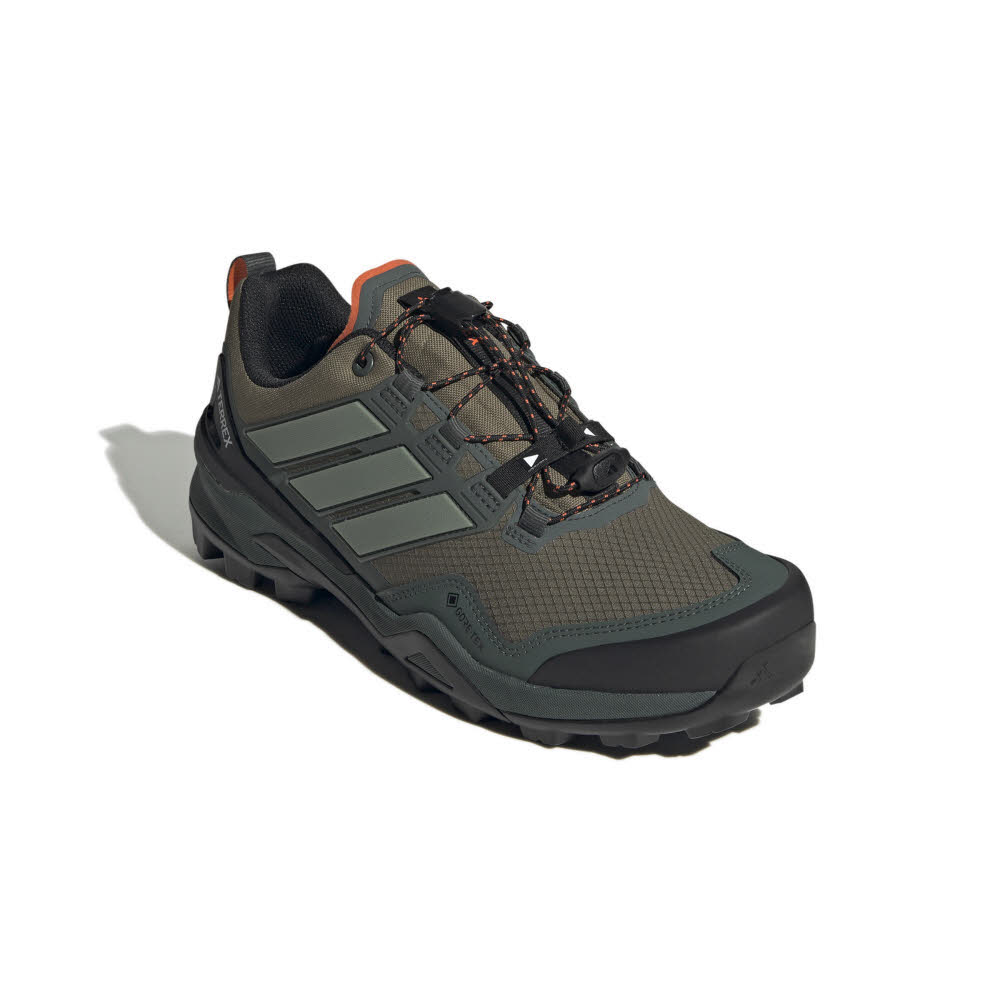 adidas TERREX SKYCHASER GTX Herren Wanderschuhe Trekkingschuhe Low oliv/schwarz