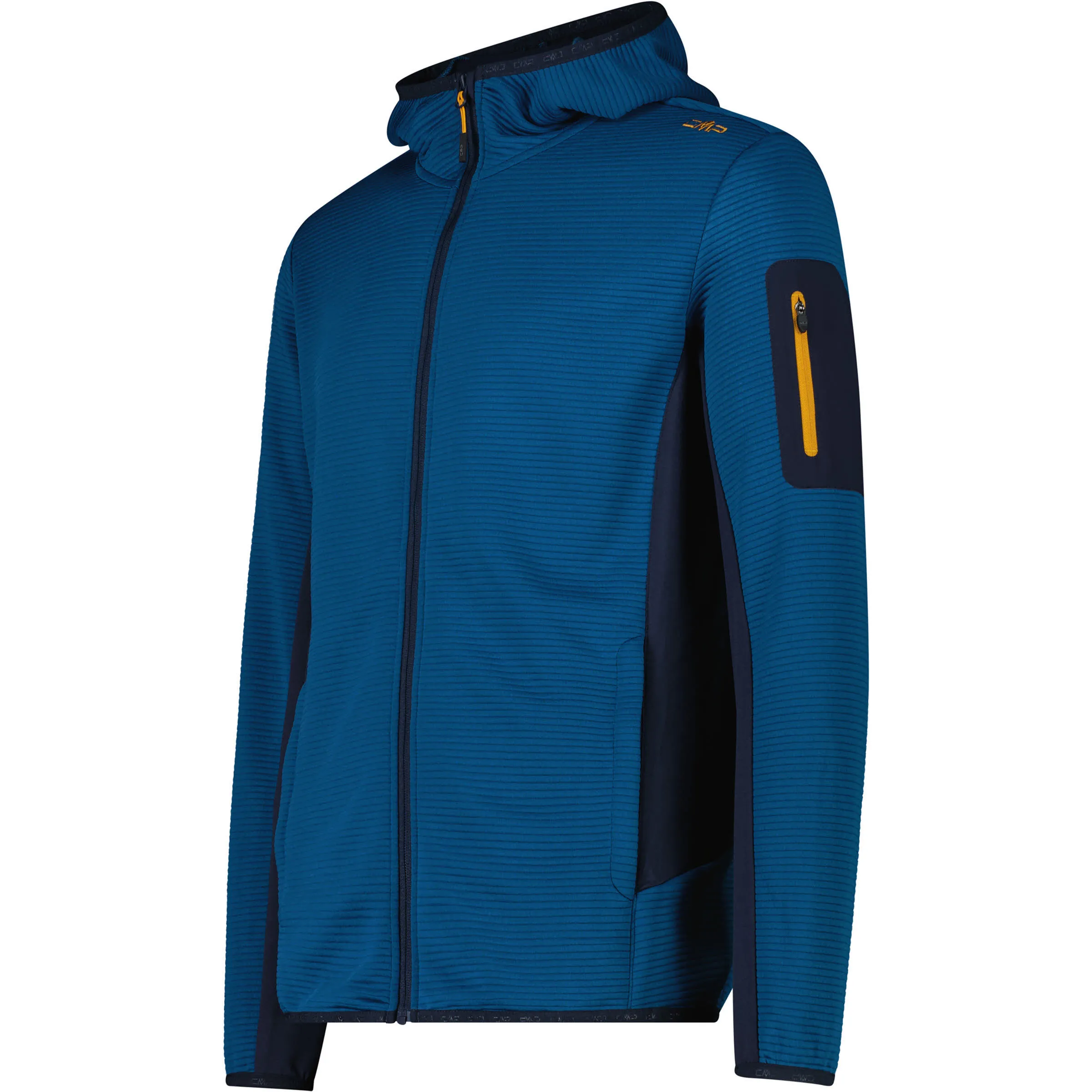 CMP JACKET FIX HOOD Herren Fleecejacke petroleum