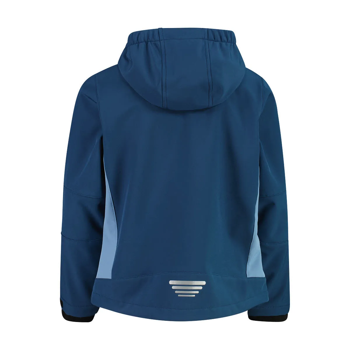 CMP KID G JACKET FIX HOOD Kinder Softshelljacke Windjacke blau