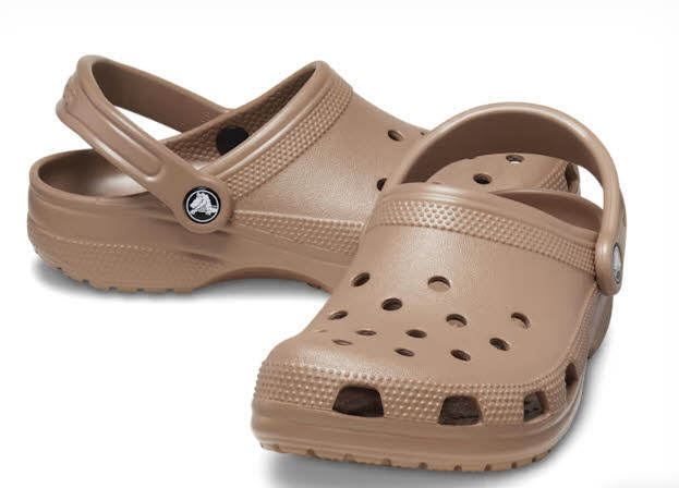 Crocs Classic Clog Hausschuh Gartenschuh Unisex Latte hellbraun