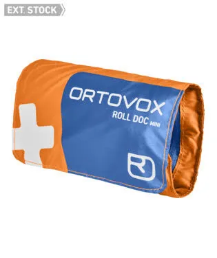 Ortovox First Aid Roll Doc Mini Erste Hilfe Set Leicht Übersichtlich Orange