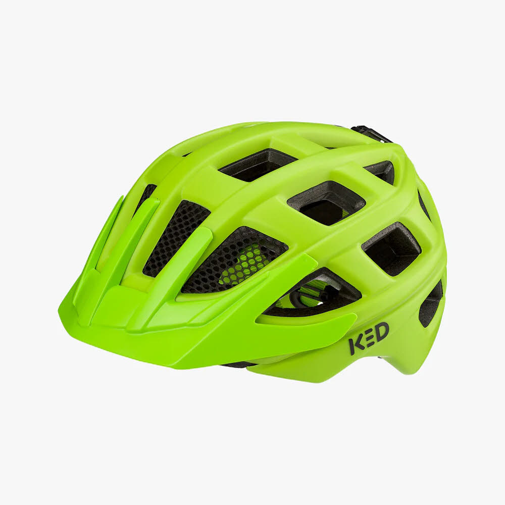 KED KAILU Kinder Fahrradhelm green matt
