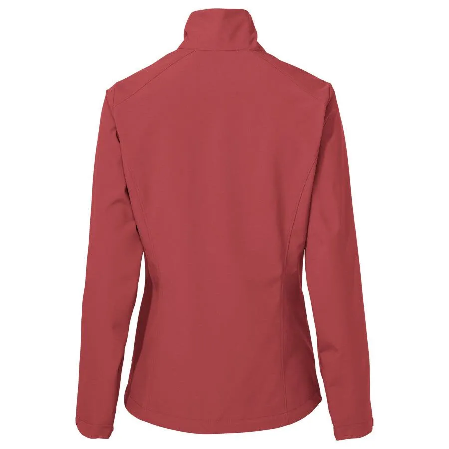Vaude Hurricane IV Softshelljacke Damen Wanderjacke rot