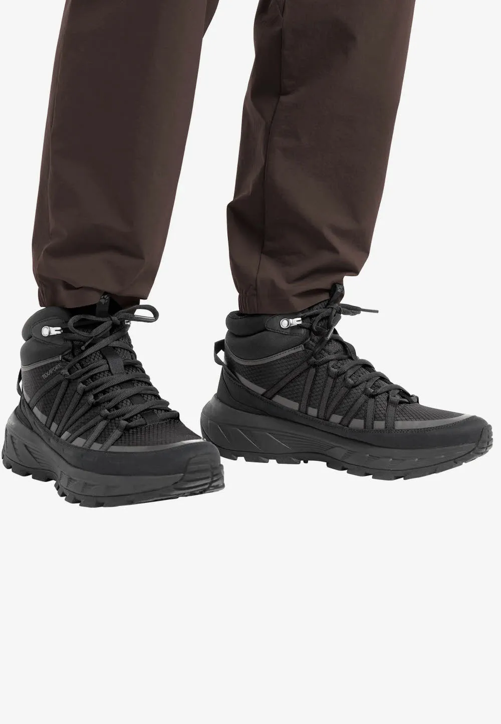 Jack Wolfskin Wild Hike Texapore Mid M Herren Wanderschuhe Trekkingschuhe wasserdicht schwarz