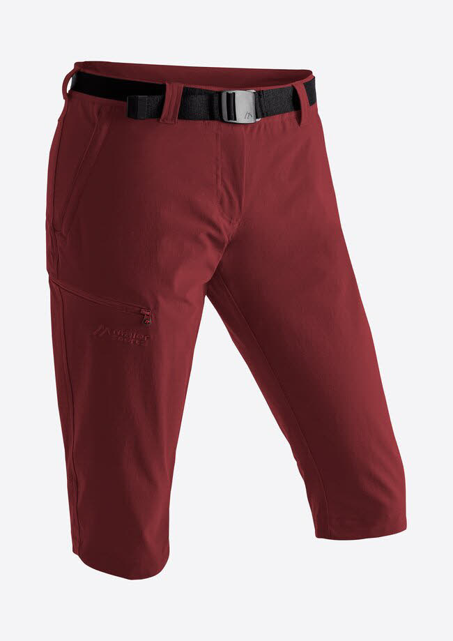 Maier Sports Inara slim 3/4 Da-Capri Damen Wandershorts Trekkingshorts sun-dried tomato NEU