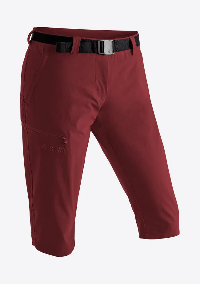Maier Sports Inara slim 3/4 Da-Capri Damen Wandershorts Trekkingshorts sun-dried tomato NEU
