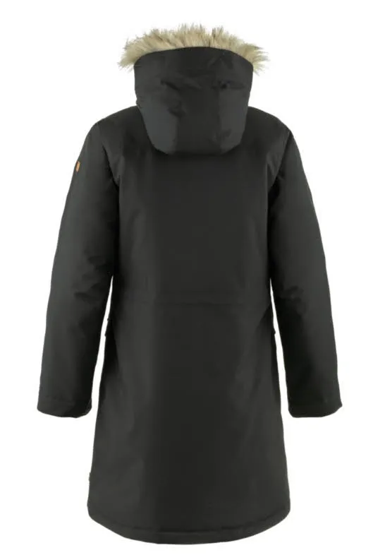 Fjällräven Nuuk Lite Parka W Freizeitmantel Damen schwarz