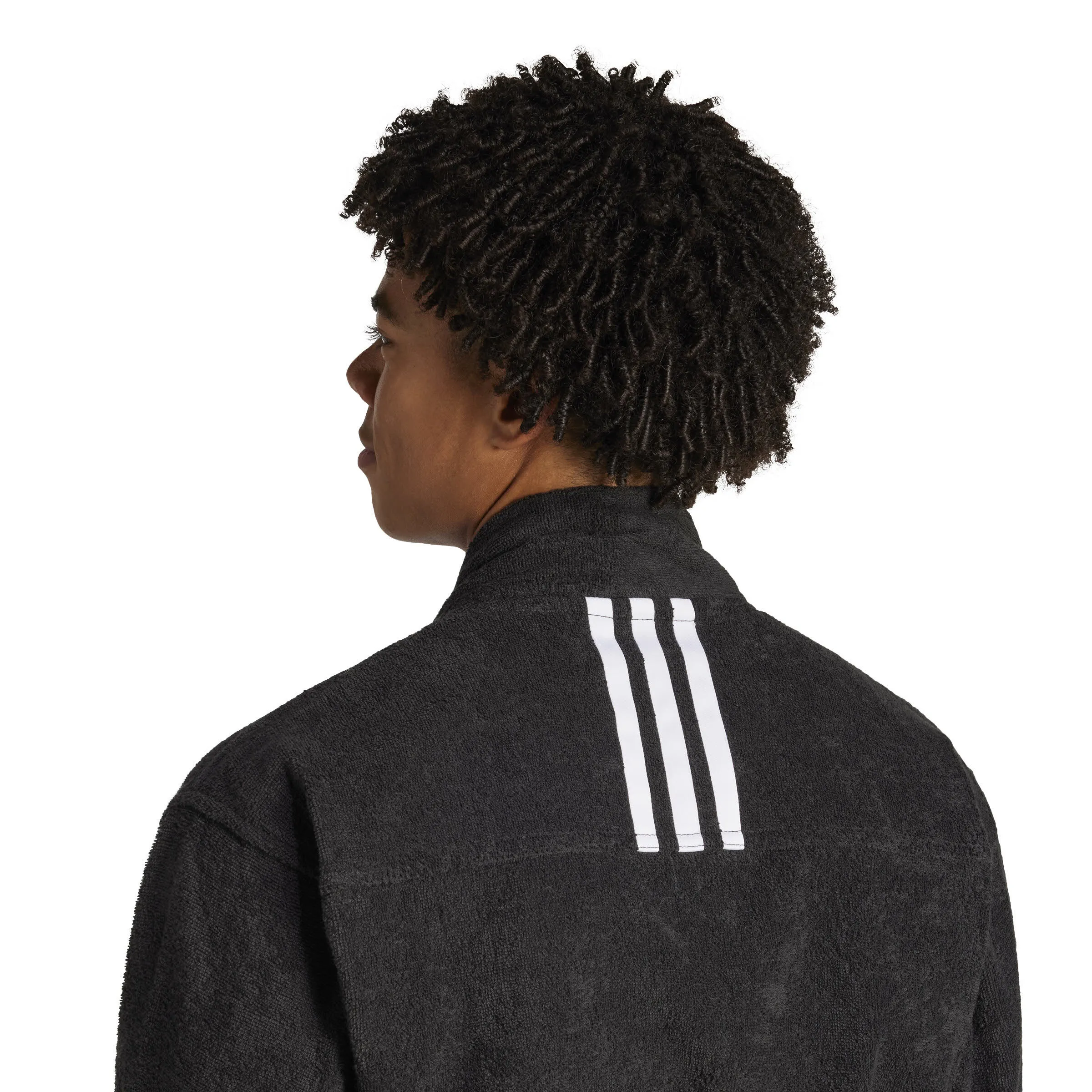 adidas Bademantel Herren Unisex schwarz