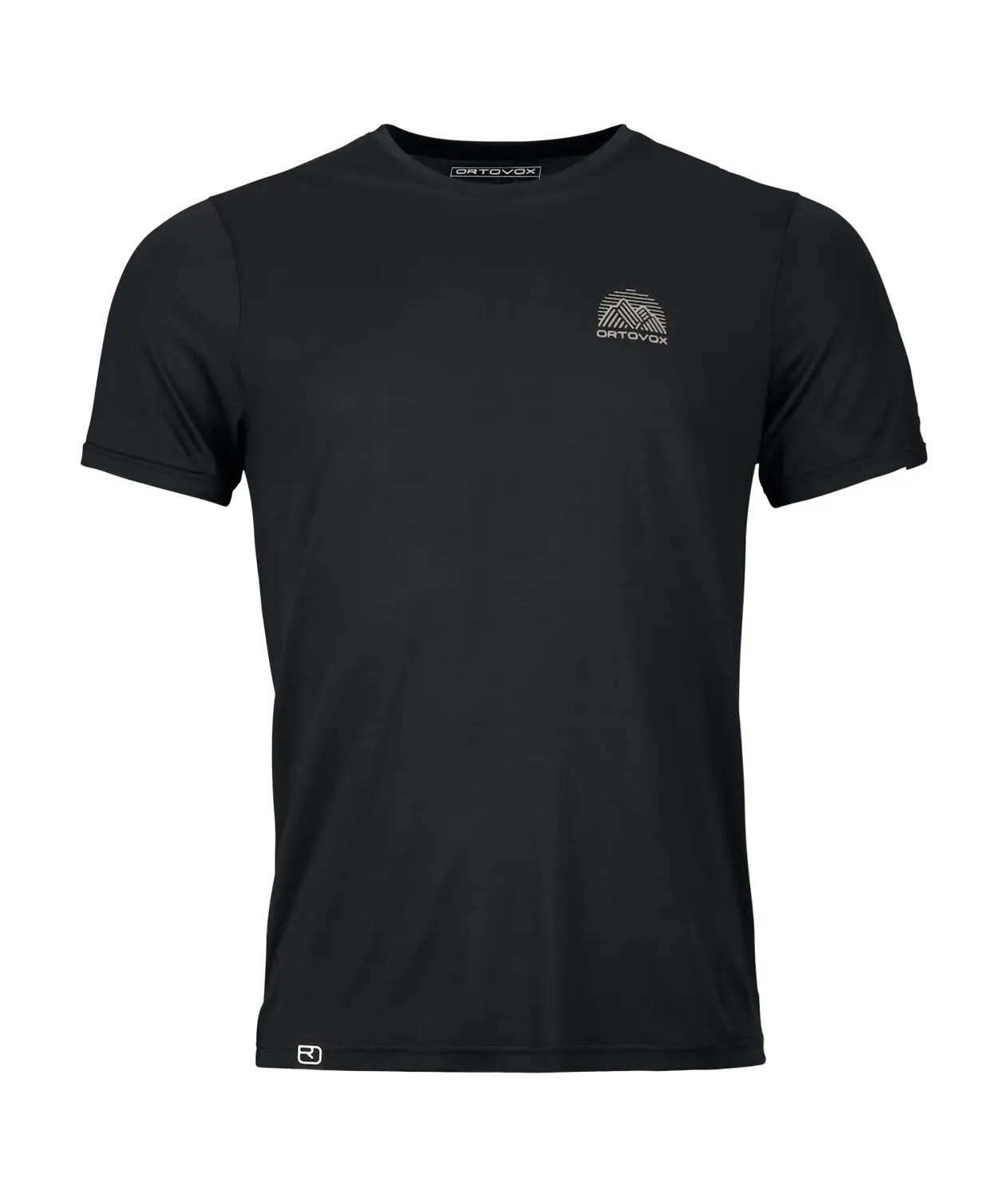 Ortovox 120 COOL TEC MTN STRIPE TS Herren Funktionsshirt black raven