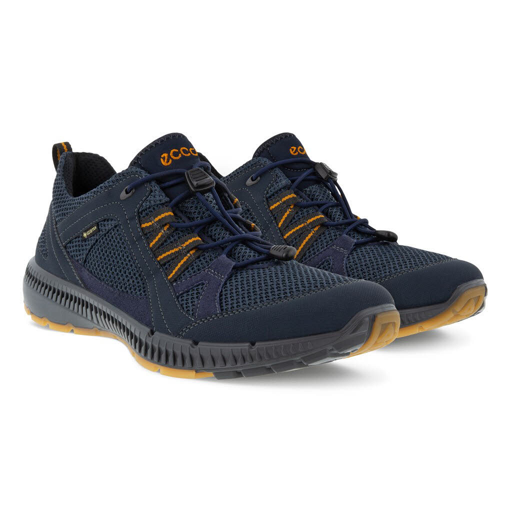 Ecco Terracruise II M GTX Schuhe Slipper Freizeitschuhe Gore-Tex Herren blau