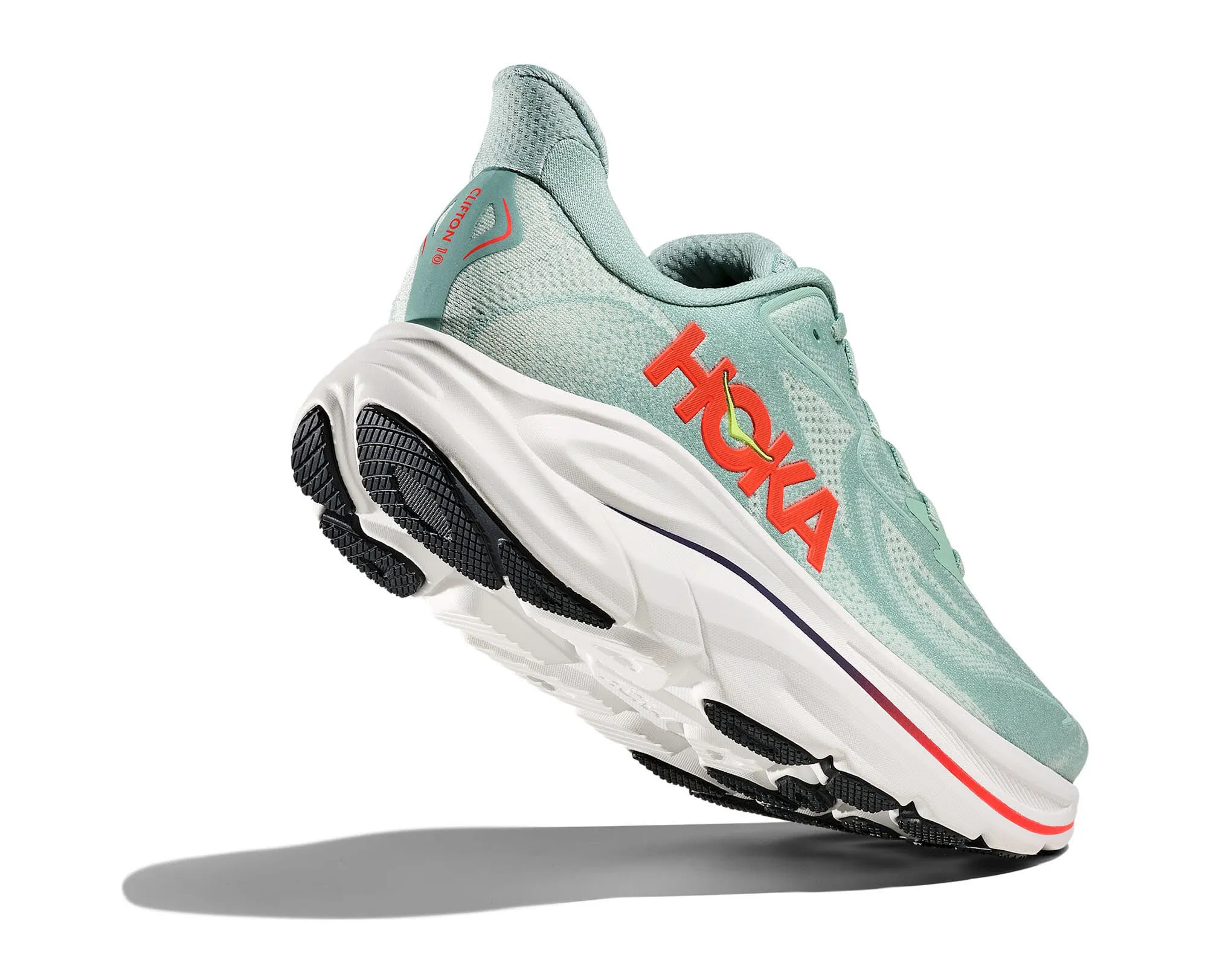 Hoka Clifton 10 Herren Laufschuhe Joggingschuhe türkis/weiß