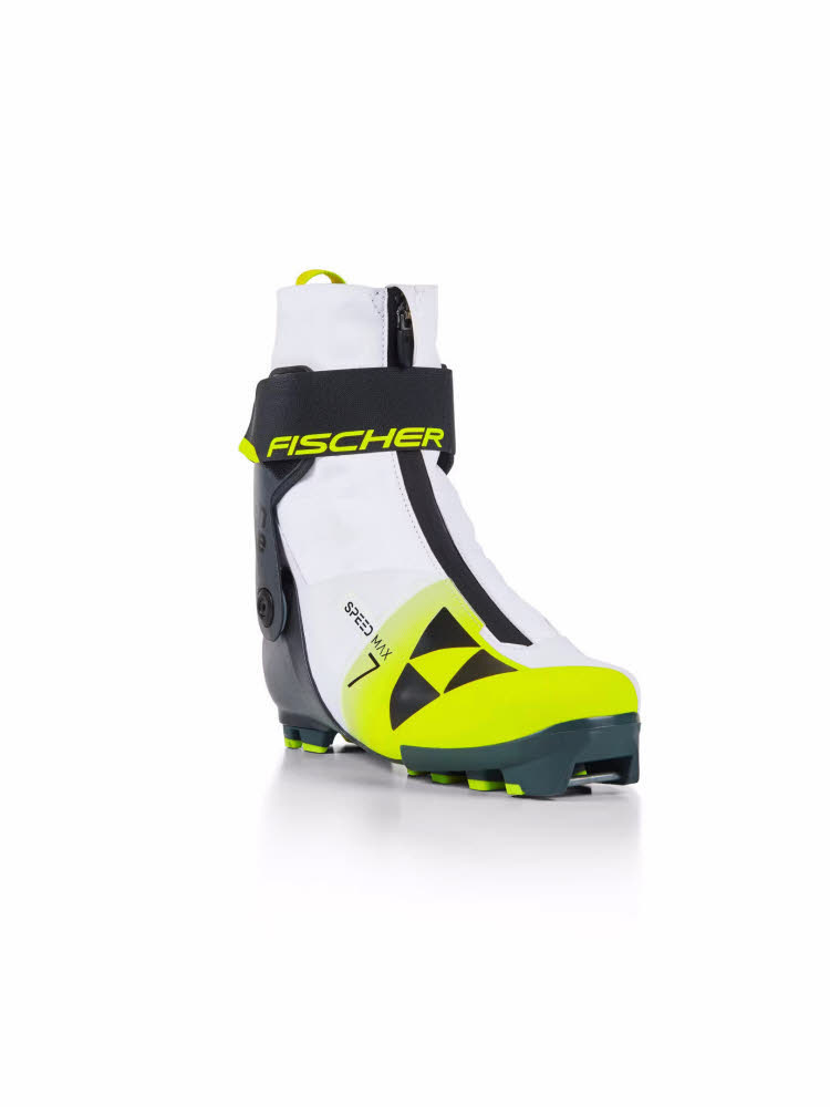 Fischer SPEEDMAX 7 SKATE Ws Damen Langlaufschuhe Skating weiß/gelb