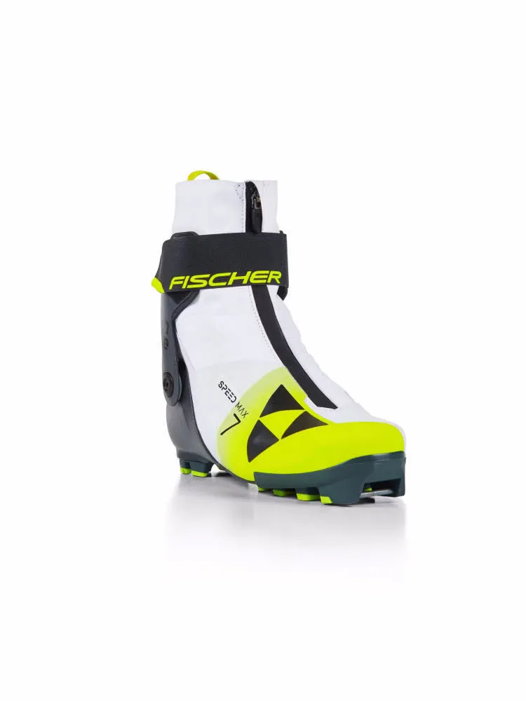 Fischer SPEEDMAX 7 SKATE Ws Damen Langlaufschuhe Skating weiß/gelb