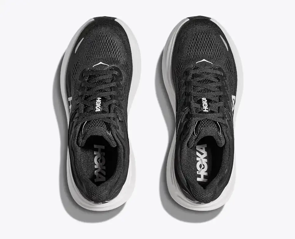 Hoka Bondi 9 Straßenlaufschuh Herren schwarz/weiß