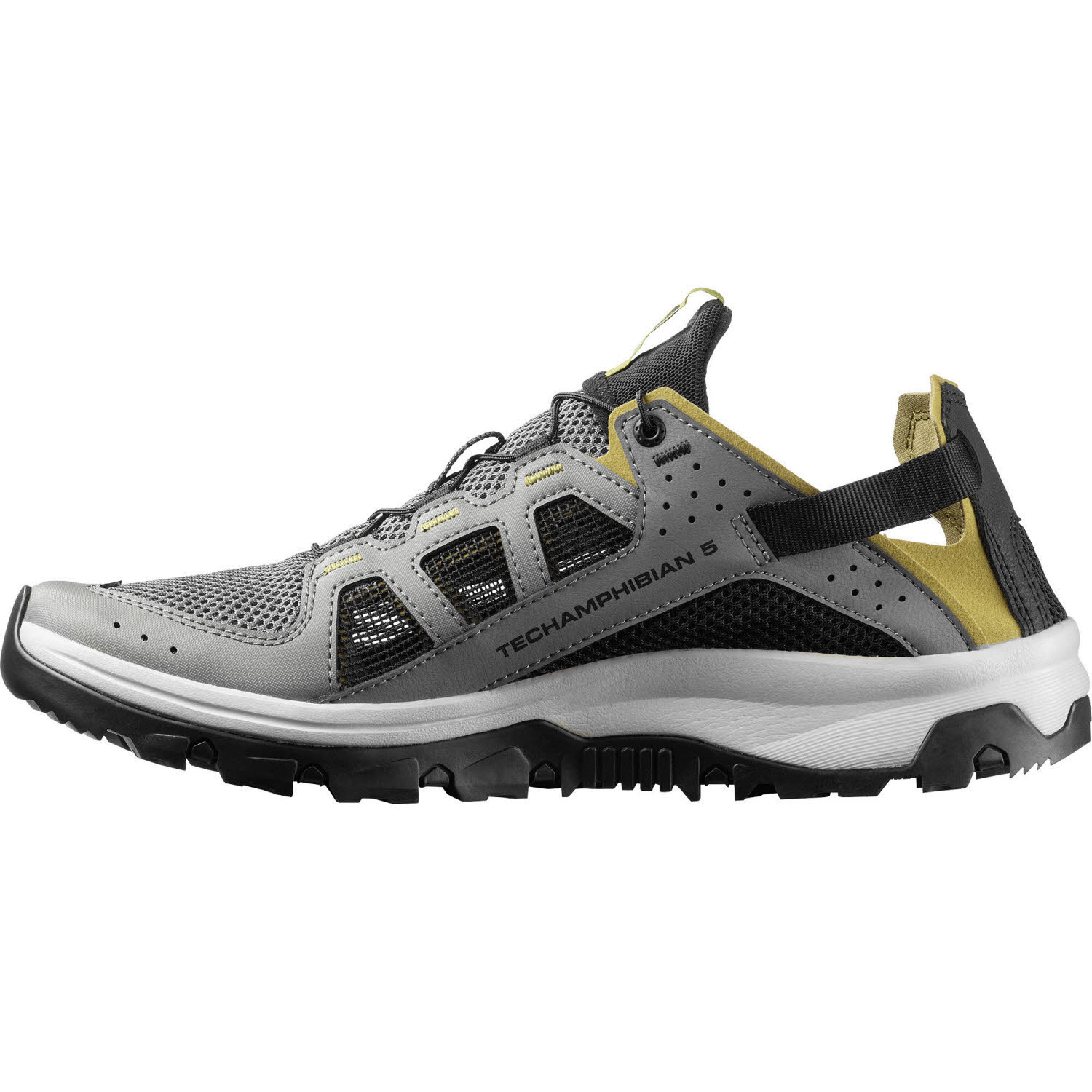 Salomon TECHAMPHIBIAN 5 Herren Wasserschuhe Sandalen grau