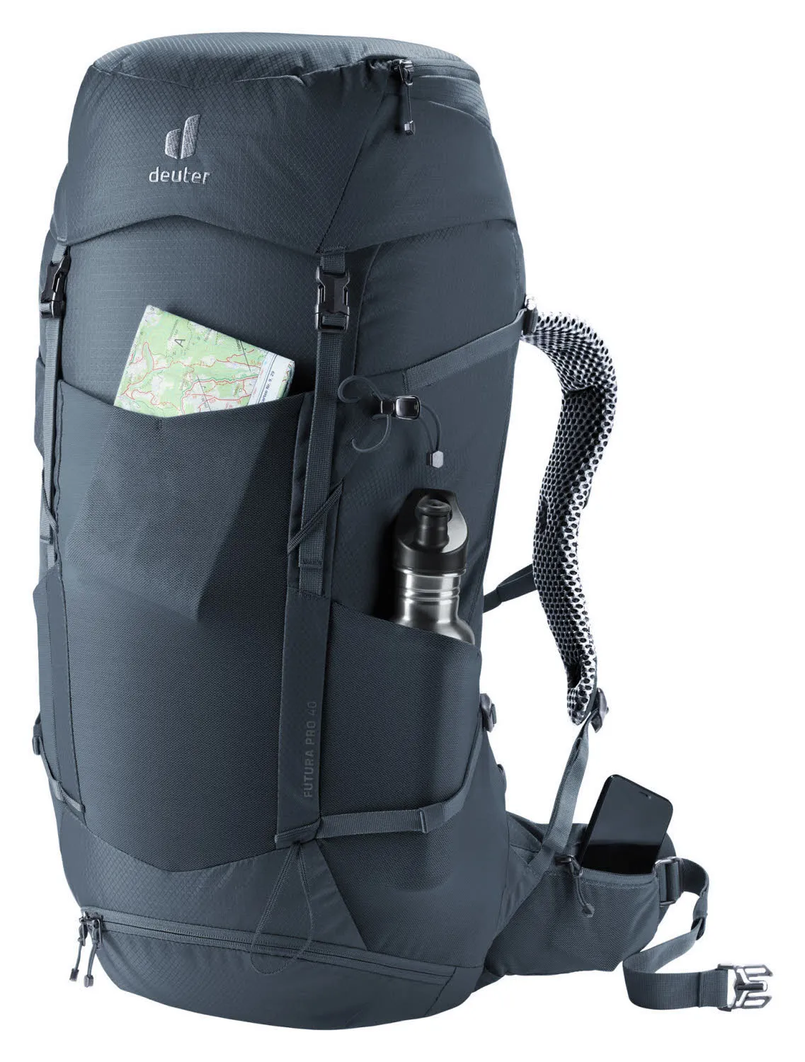 Deuter Futura Pro 40 Wanderrucksack Trekkingrucksack schwarz