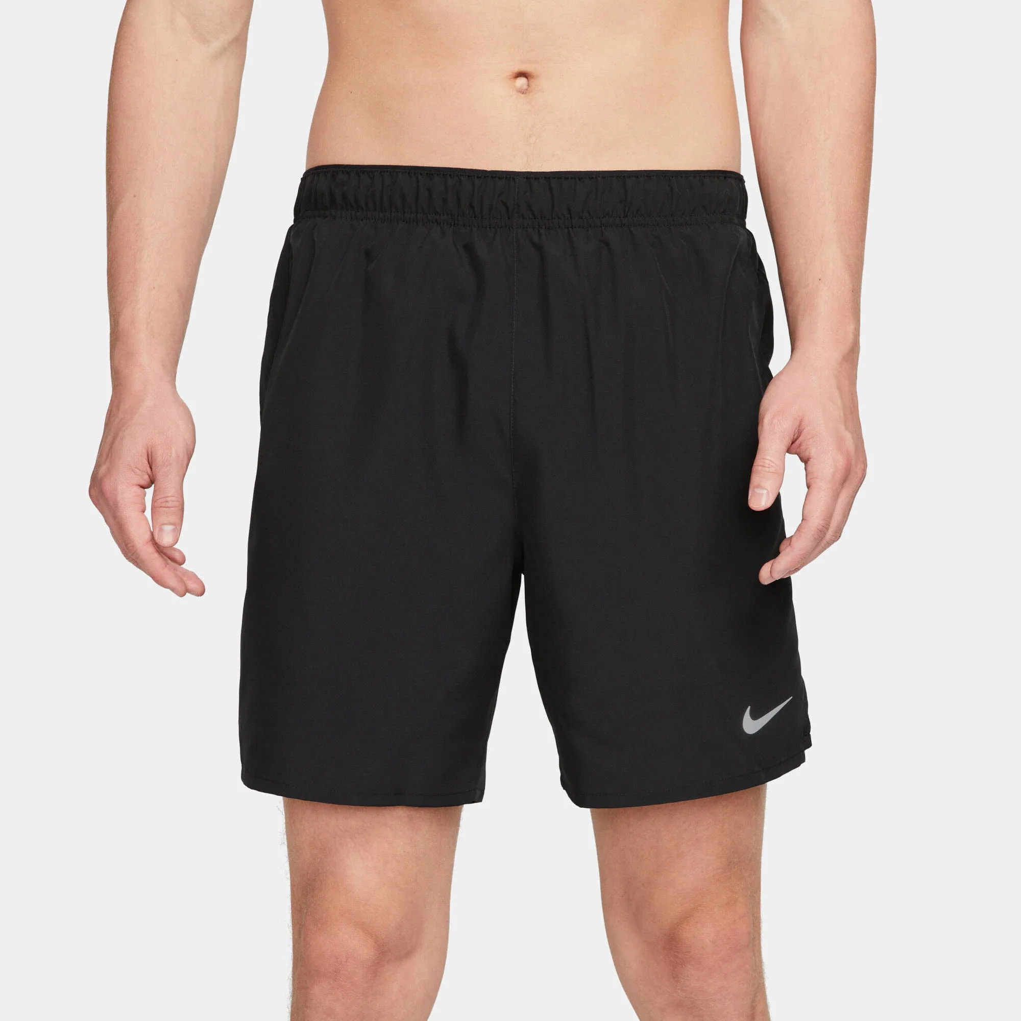 Nike Challenger Herren Dri-Fit-Laufshorts Sportshorts Trainingshose schwarz