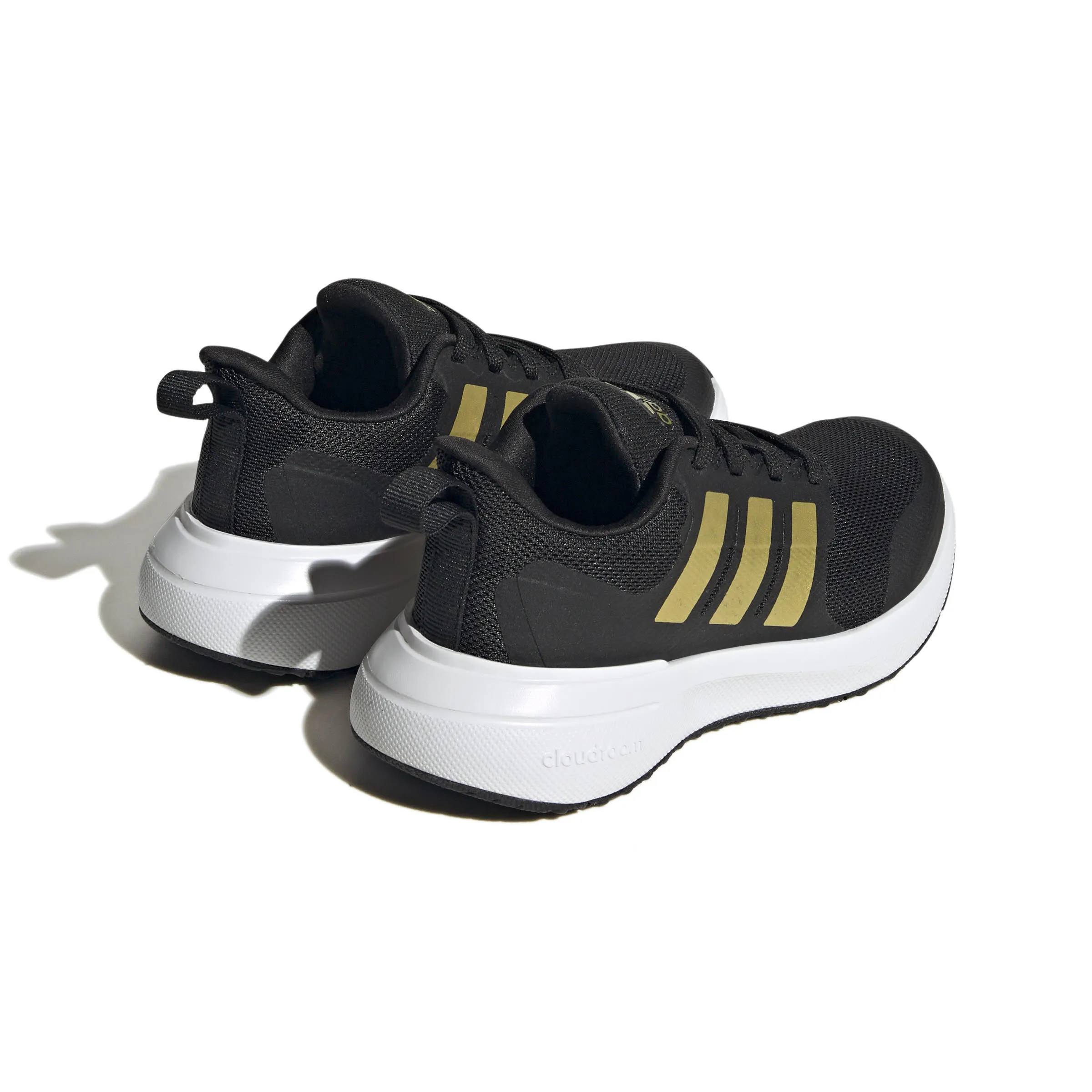 adidas FortaRun 2.0 Mädchen Sneaker Sportschuhe schwarz/gold