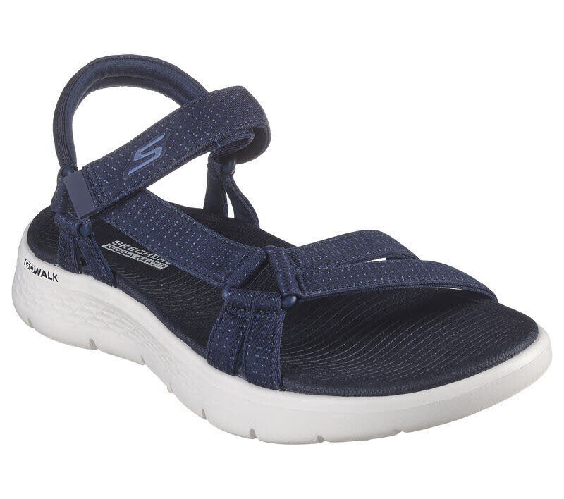 skechers GO WALK Flex Sandal - Sublime Damen Sandalette blau