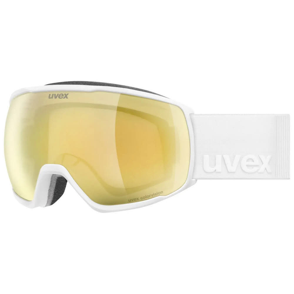 Uvex Victorious CV Damen Skibrille Snowboardbrille white matt/mirror gold