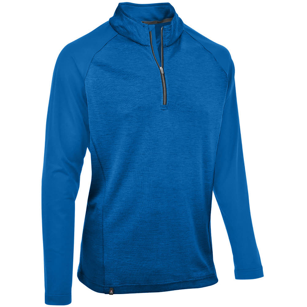 Maul Sport Schafjöchl – 1/1 Funnktionsshirt Herren Skirolli Midlayer blau