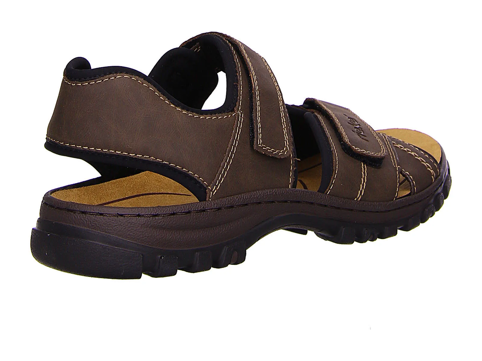 Rieker Sandalen Herren Freizeitschuh Sommerschuh Leder braun NEU
