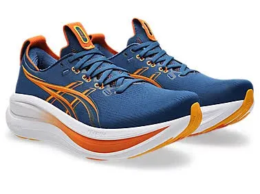 ASICS GEL-NIMBUS 28 Herren Laufschuhe Twilight Blue/Anzu