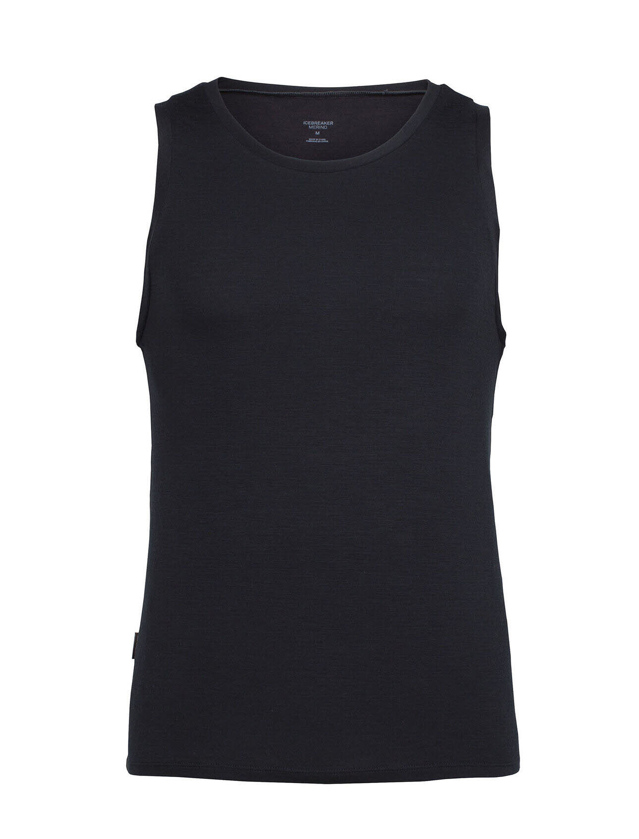 Icebreaker Anatomica Tank Top Herren ärmelloses Oberteil Unterwäsche black NEU
