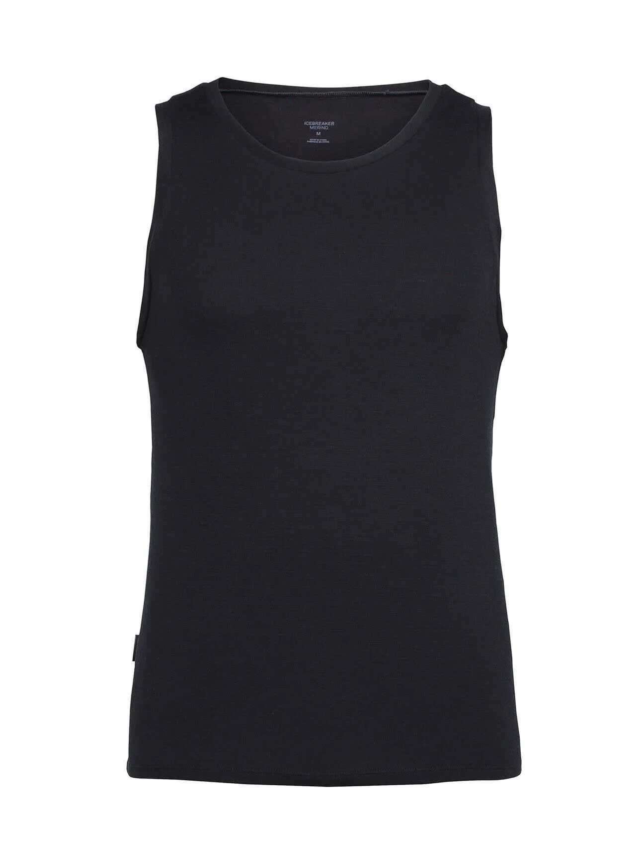 Icebreaker Anatomica Tank Top Herren ärmelloses Oberteil Unterwäsche black NEU