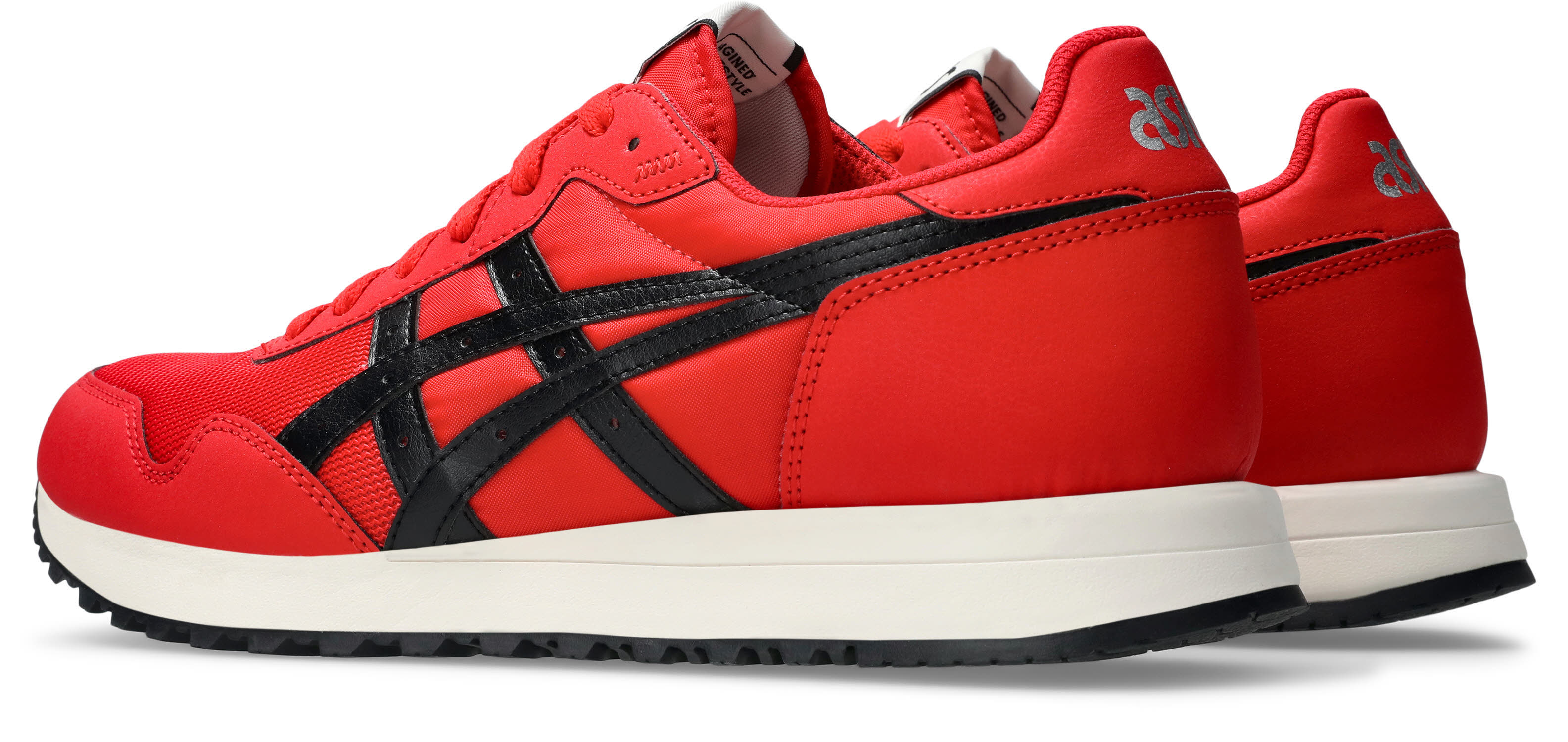 Asics TIGER RUNNER II Herren Sneaker Low sportlich Freizeitschuhe classic red/black