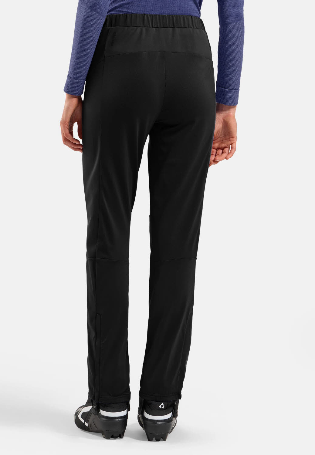 Odlo Essential Warm Damen Langlaufhose Outdoorhose schwarz
