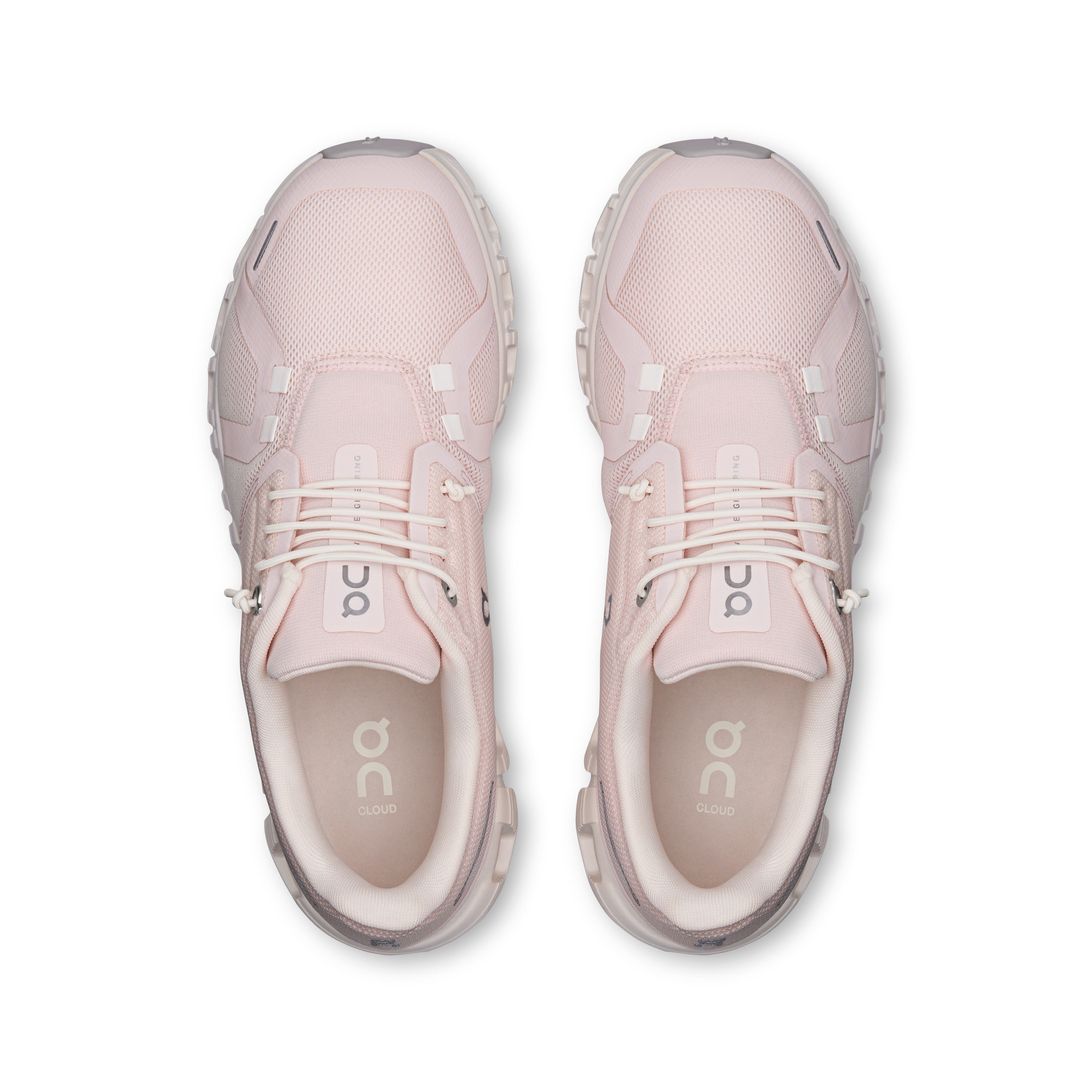 ON CLOUD 6 Damen Sneaker Low sportlich Freizeitschuhe salt/gardenia