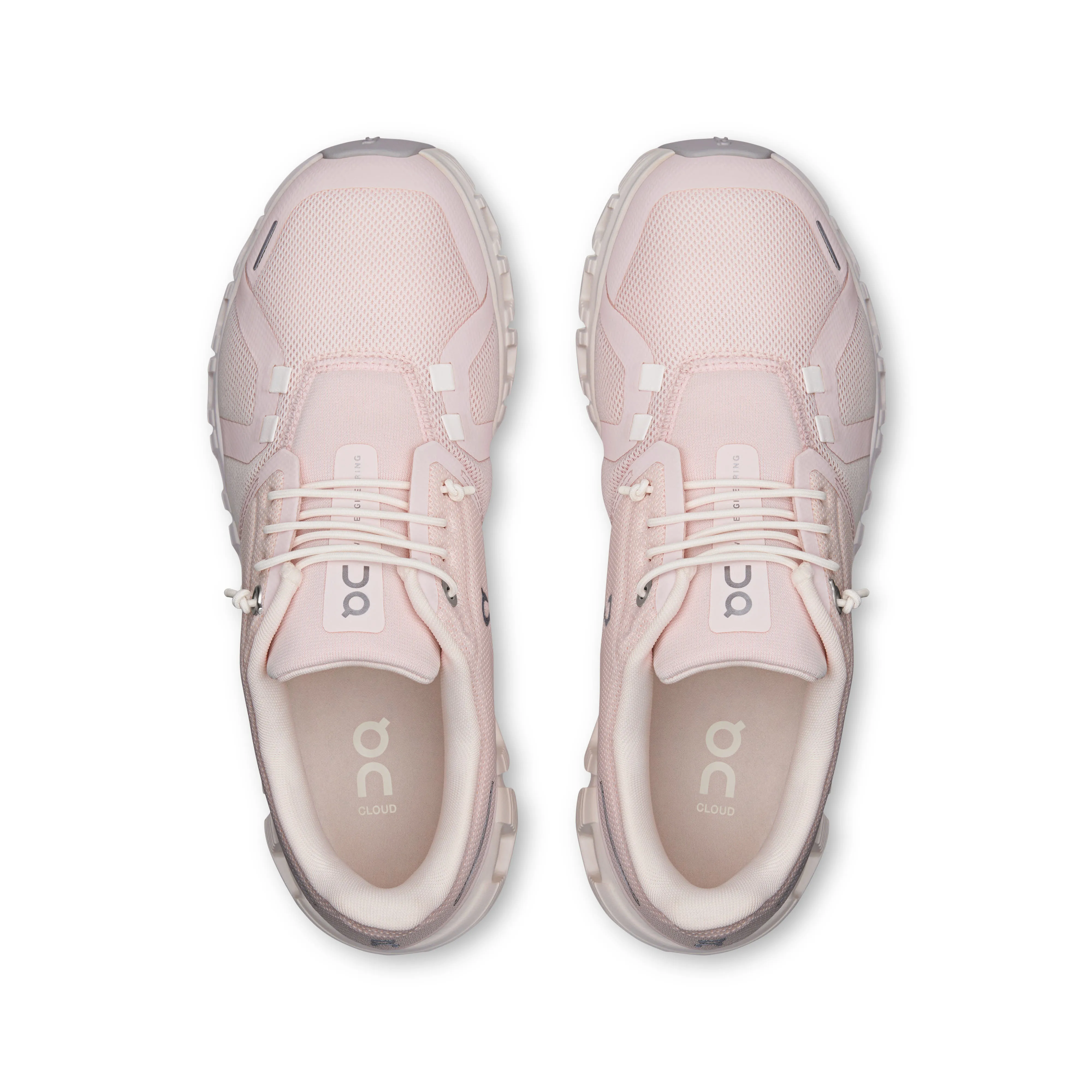 ON CLOUD 6 Damen Sneaker Low sportlich Freizeitschuhe salt/gardenia