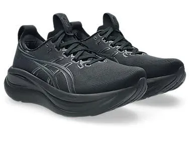 ASICS GEL-NIMBUS 28 Damen Laufschuhe Joggingschuhe schwarz
