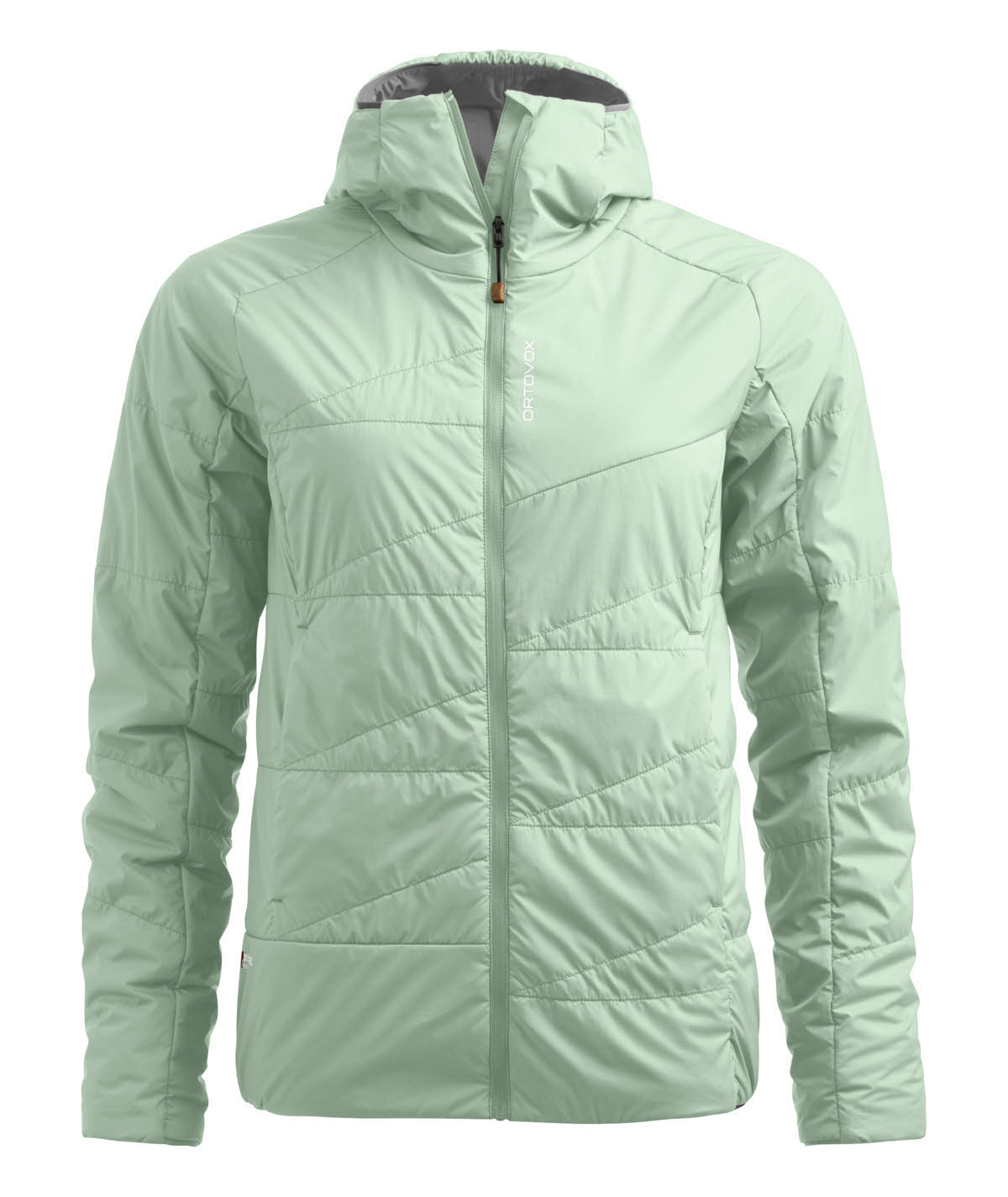 Ortovox Swisswool Piz Duan Damen Isolationsjacke Wanderjacke grün