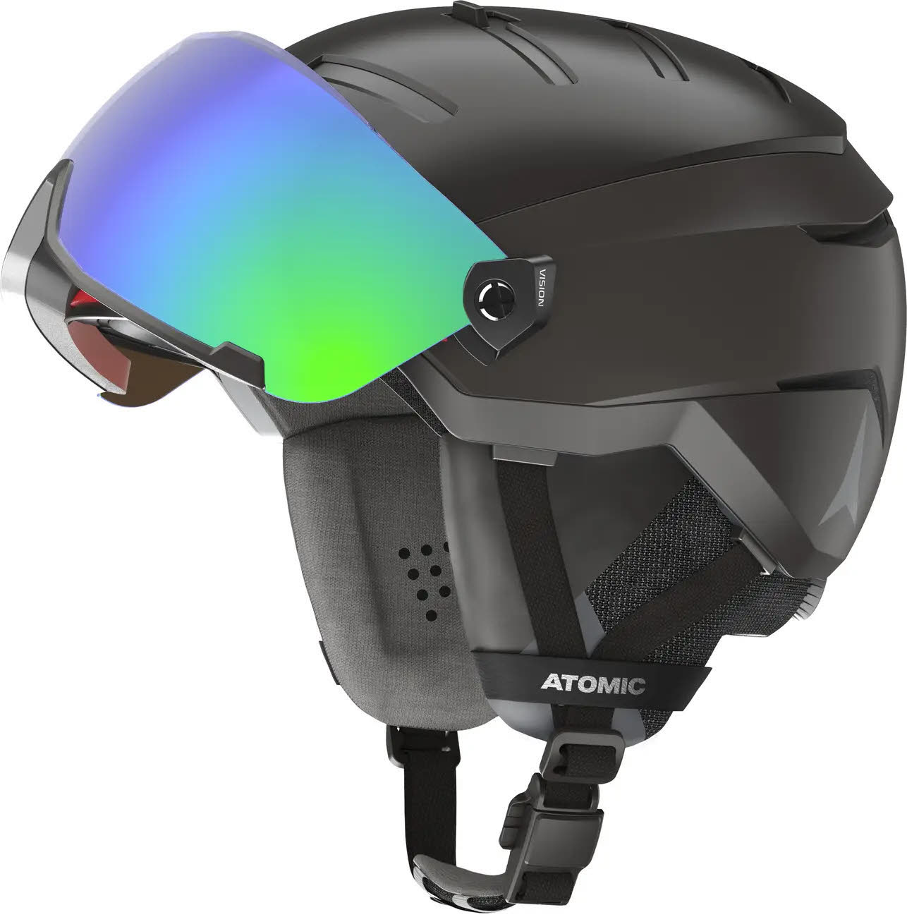 Atomic Savor GT Amid Visor Skihelm mit Visier schwarz