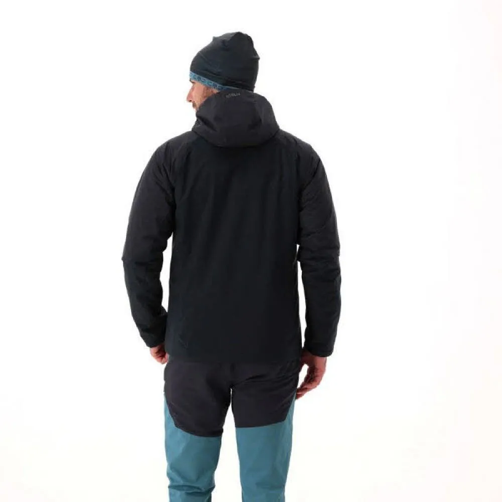 CMP MAN JACKET FIX HOOD Herren Kapuzenjacke schwarz