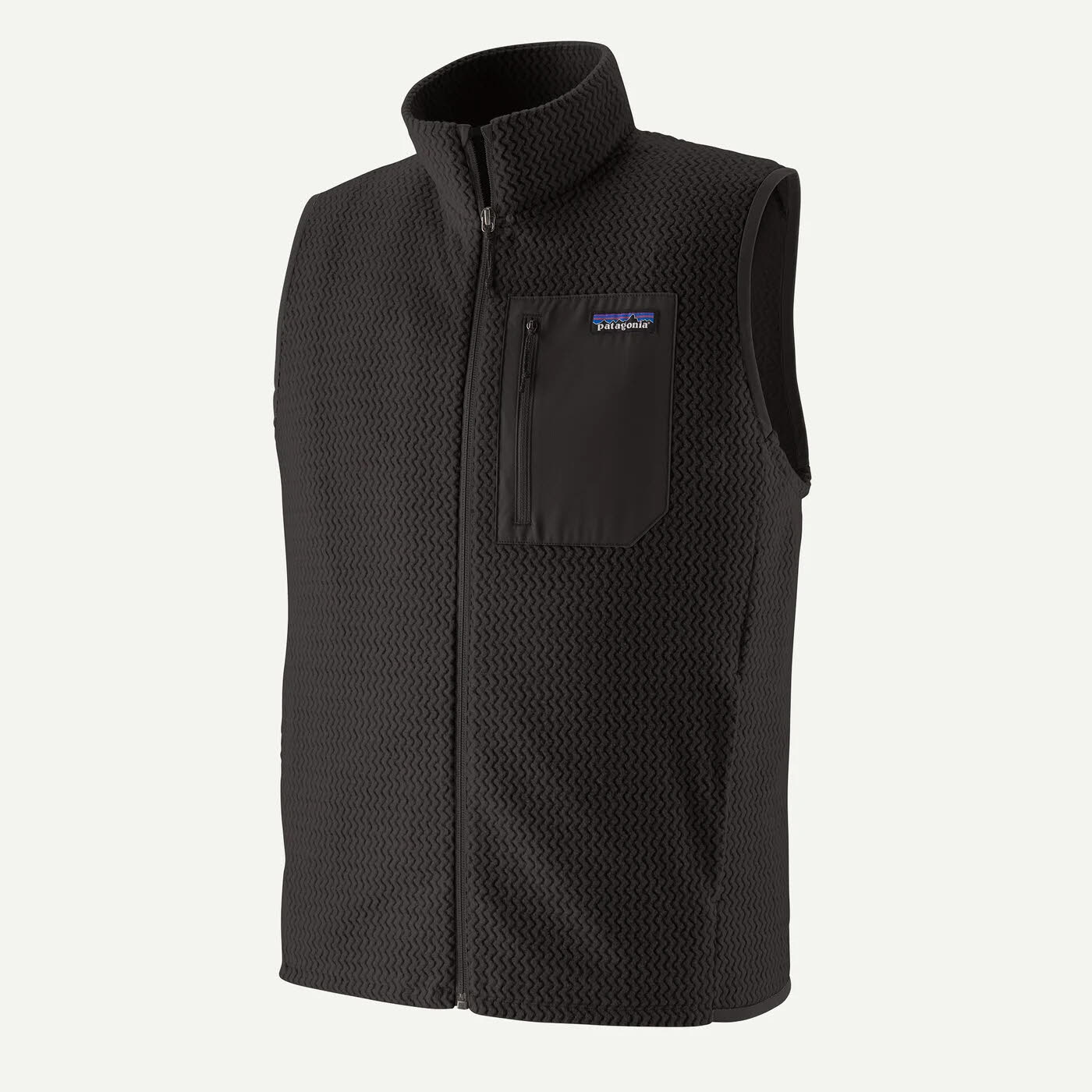Patagonia R1® Air Fleece Vest ärmellos Herren schwarz