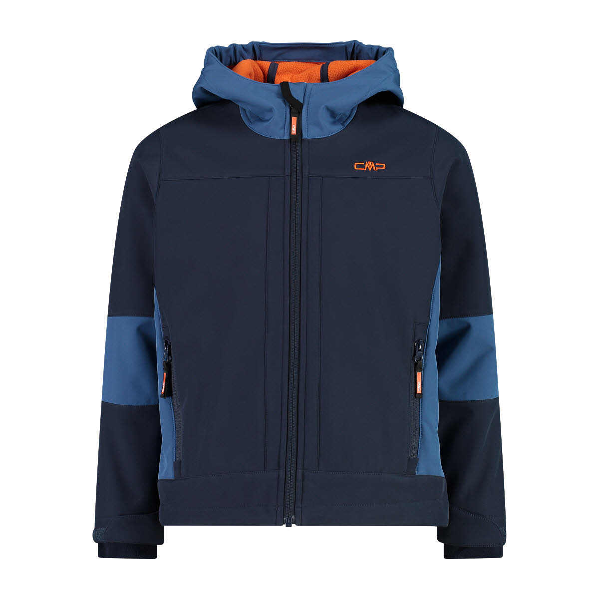 CMP Jungen Kapuzenjacke Softshelljacke dunkelblau