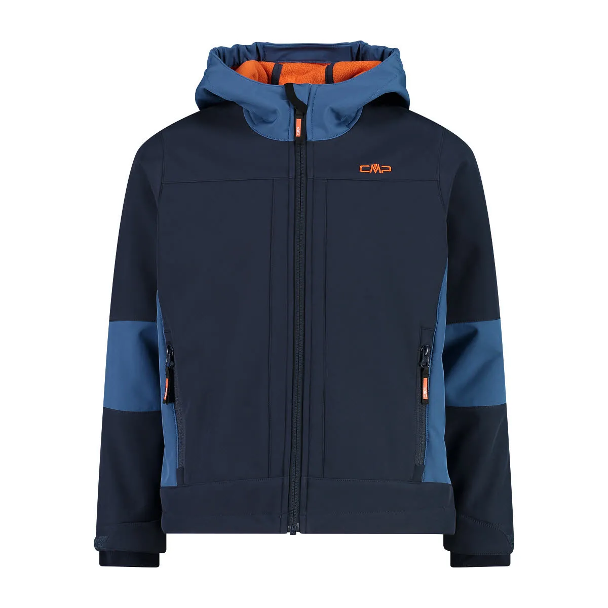 CMP Jungen Kapuzenjacke Softshelljacke dunkelblau